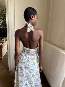 1970s British boutique dress