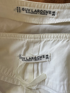 1980s Guy Laroche pants set