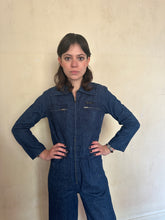 Load image into Gallery viewer, 1970s denim jumpsuit
