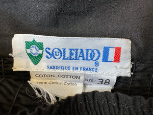 1980s Souleiado lace bustier