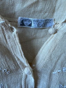 1970s Emmanuelle Khanh blouse