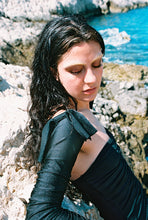 Load image into Gallery viewer, 1990s Scherrer Plage black swimsuit
