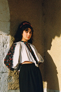 Antique Romanian blouse