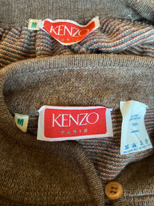 documented AW 81-82 Kenzo knit set