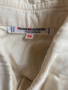 1970s Yves Saint Laurent safari shirt