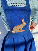 Load image into Gallery viewer, 1940s 1950s corduroy pinafore dress
