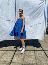 Load image into Gallery viewer, Mic Mac blue mini dress
