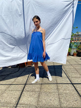 Load image into Gallery viewer, Mic Mac blue mini dress
