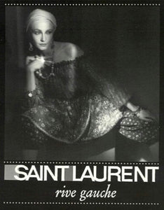 Yves Saint Laurent silk chiffon pants