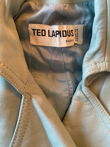 1970s Ted Lapidus leather trench-coat