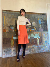 Load image into Gallery viewer, 1970s deadstock cream ribbed knit sweater
