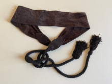 Load image into Gallery viewer, 1980s Yves Saint Laurent brown belt
