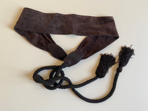 1980s Yves Saint Laurent brown belt