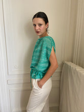 Load image into Gallery viewer, 1970s Courrèges spacedye knit top
