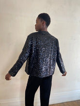 Load image into Gallery viewer, 1970s Ted Lapidus sequined jacket
