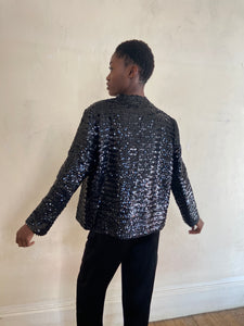 1970s Ted Lapidus sequined jacket