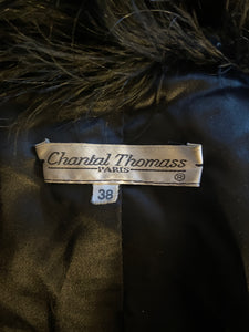 1980s Chantal Thomass feathers coat