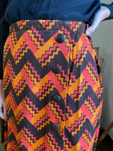 Load image into Gallery viewer, 1970s deadstock striped long skirt
