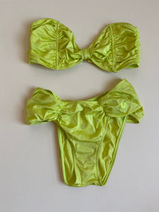 1980s deadstock Ungaro neon swimsuit