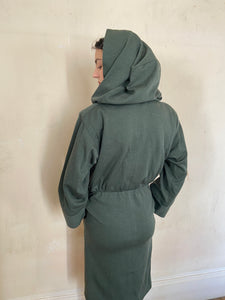 AW 1985/86 Yves Saint Laurent hooded dress