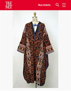 AW 1976-77 documented Bill Gibb byzantine knit cape