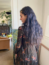 Load image into Gallery viewer, 1970s British boutique brown dress
