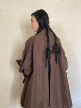 Load image into Gallery viewer, 1980s Lanvin brown coat
