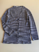 Load image into Gallery viewer, 1970s Emanuel Ungaro silver spacedye cardigan
