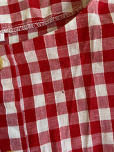 Load image into Gallery viewer, 1960s deadstock gingham set
