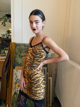 Load image into Gallery viewer, 1990s D &amp; G tiger mini dress
