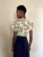 Load image into Gallery viewer, 1970s french boutique blouse

