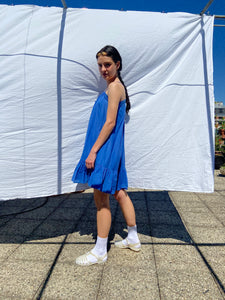 Mic Mac blue mini dress