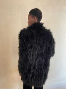 1980s Chantal Thomass feathers coat