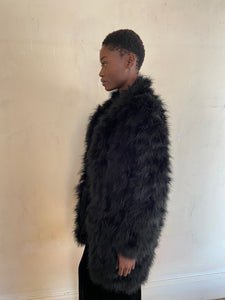 1980s Chantal Thomass feathers coat