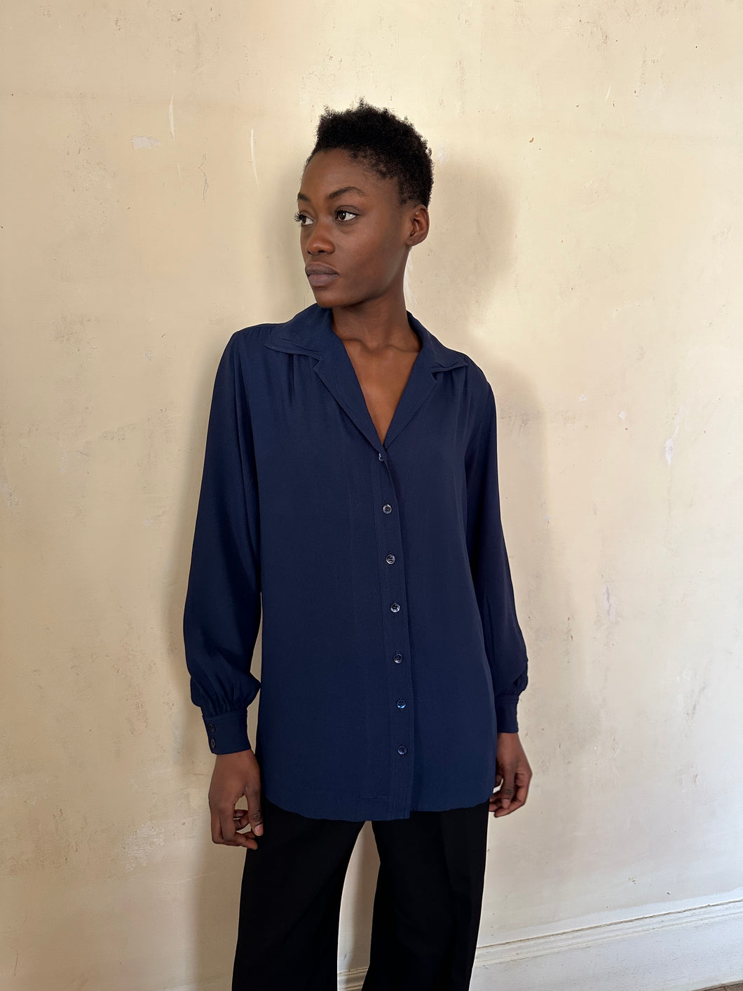 1970s Yves Saint Laurent blouse