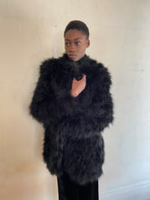 Load image into Gallery viewer, 1980s Chantal Thomass feathers coat
