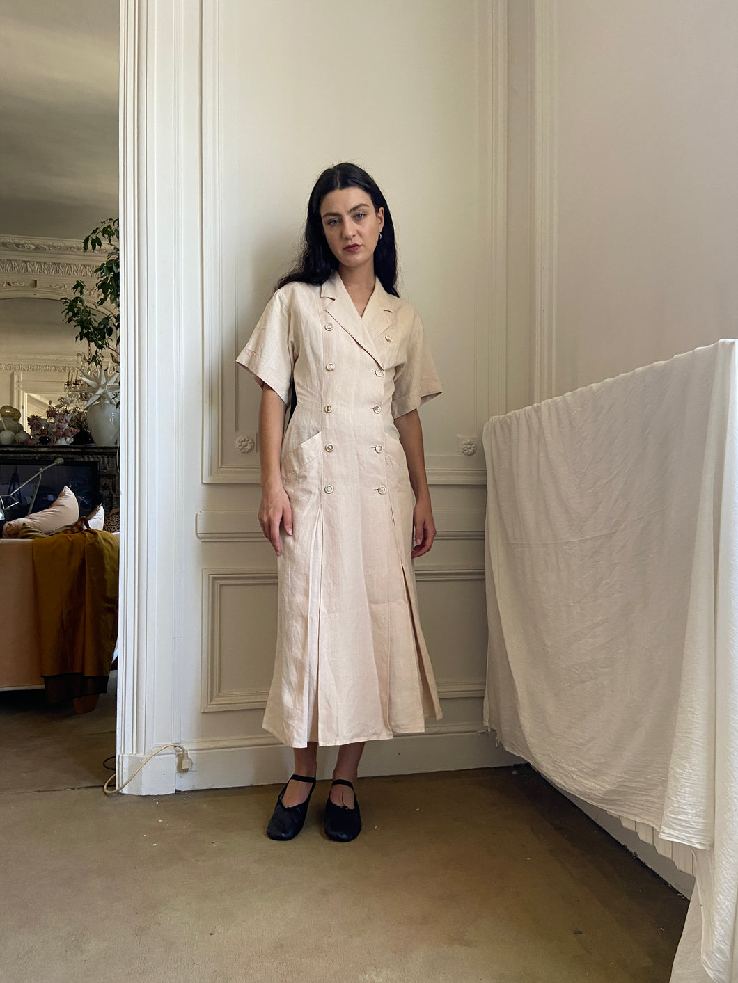 1980s Complice by Claude Montana dress