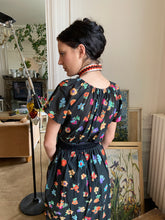 Load image into Gallery viewer, 1970s Lanvin floral dress
