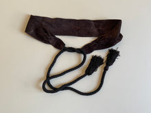 Load image into Gallery viewer, 1980s Yves Saint Laurent brown belt
