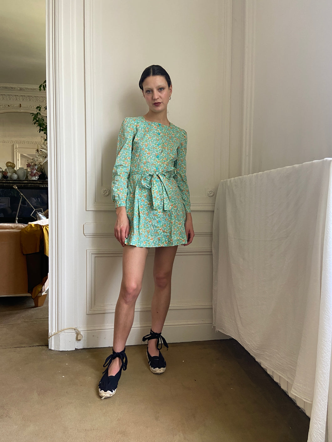 1970s Cacharel mini dress