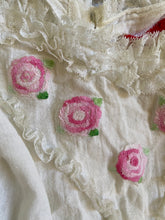 Load image into Gallery viewer, 1970s Réal Paris floral embroidery dress
