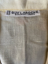 Load image into Gallery viewer, 1970s Guy Laroche linen jacket
