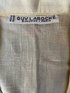 1970s Guy Laroche linen jacket