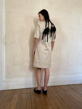 Load image into Gallery viewer, 1990s Yves Saint Laurent lace up dress

