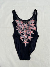 Load image into Gallery viewer, 1990s embroidered starfish swimsuit
