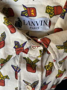 1970s Lanvin jersey shirt