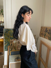 Load image into Gallery viewer, 1970s Chloé cream blouse
