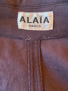 documented AW 1988 Alaïa coat