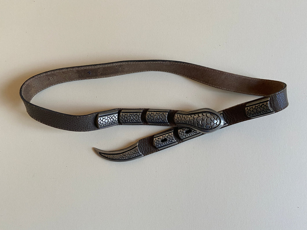 1980s snake belt