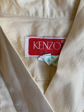 Load image into Gallery viewer, 1980s Kenzo cream pleated blouse
